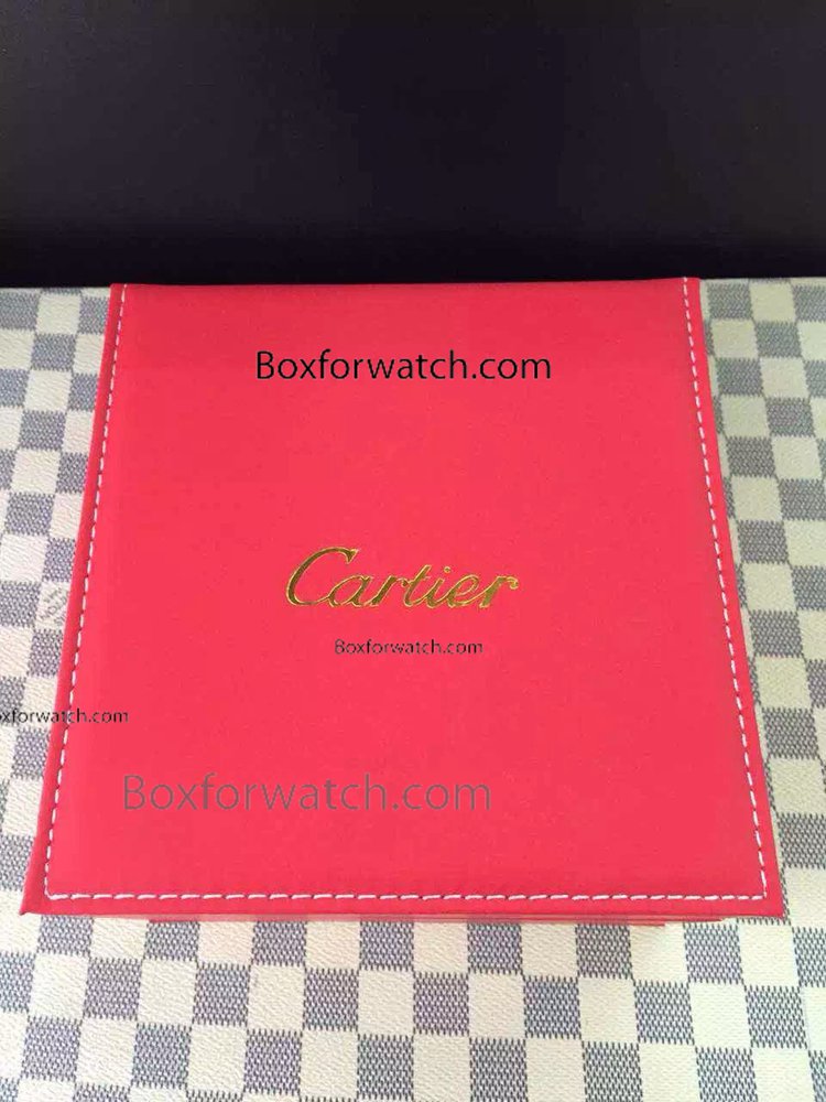 CARTIER Watch Box red Wholesale Cartier case Cartier watch boxes